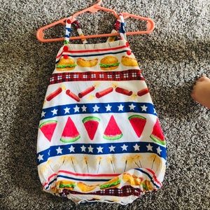 Fourth of July Bubble Suit